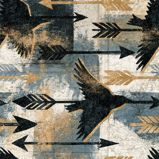Etching Arrows Flight Bone Digital Paper Pack (DDD014265)