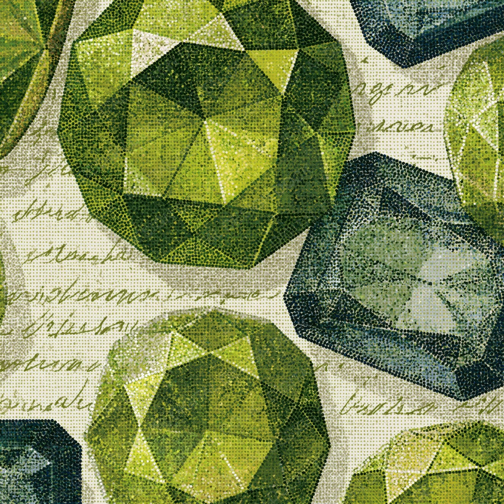 Pointillism Peridot Black Chalk Digital Paper Pack (DDD014759)