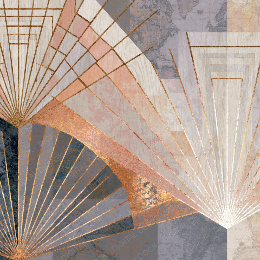 Art Deco Blush Bone Texture Digital Paper Pack (DDD014806)