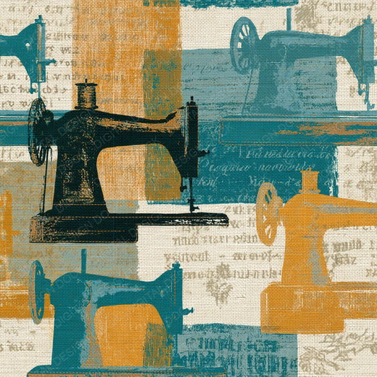 Single Embroidery Sewing Machines Turquoise Sandstone digital paper shown full size