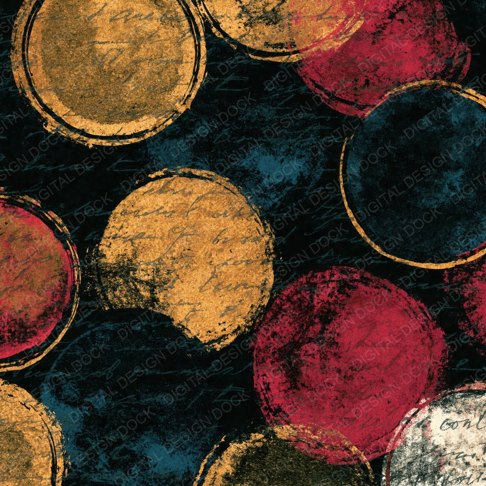 Infrared Stamp Pads Oxblood Ivory Digital Paper Pack (DDD015072)