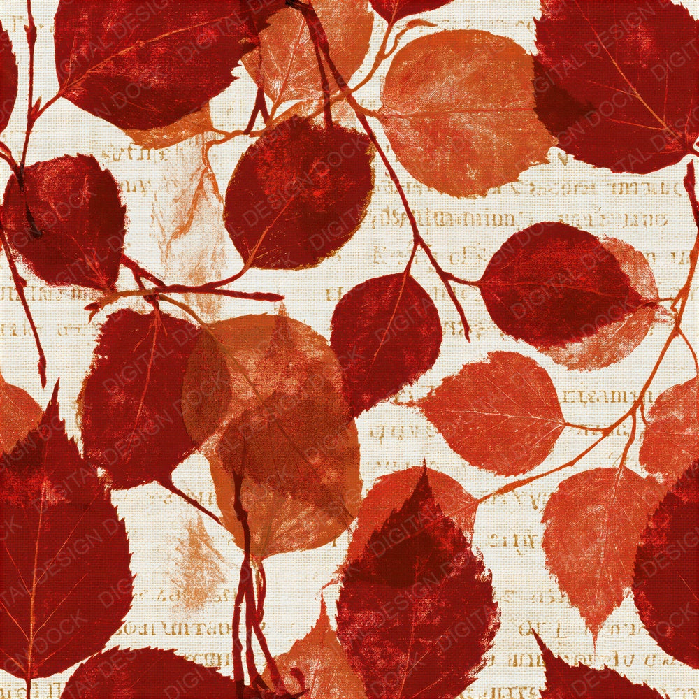 Blueprint Birch Twigs Cinnamon Seamless Digital Paper Pack (DDD015305)