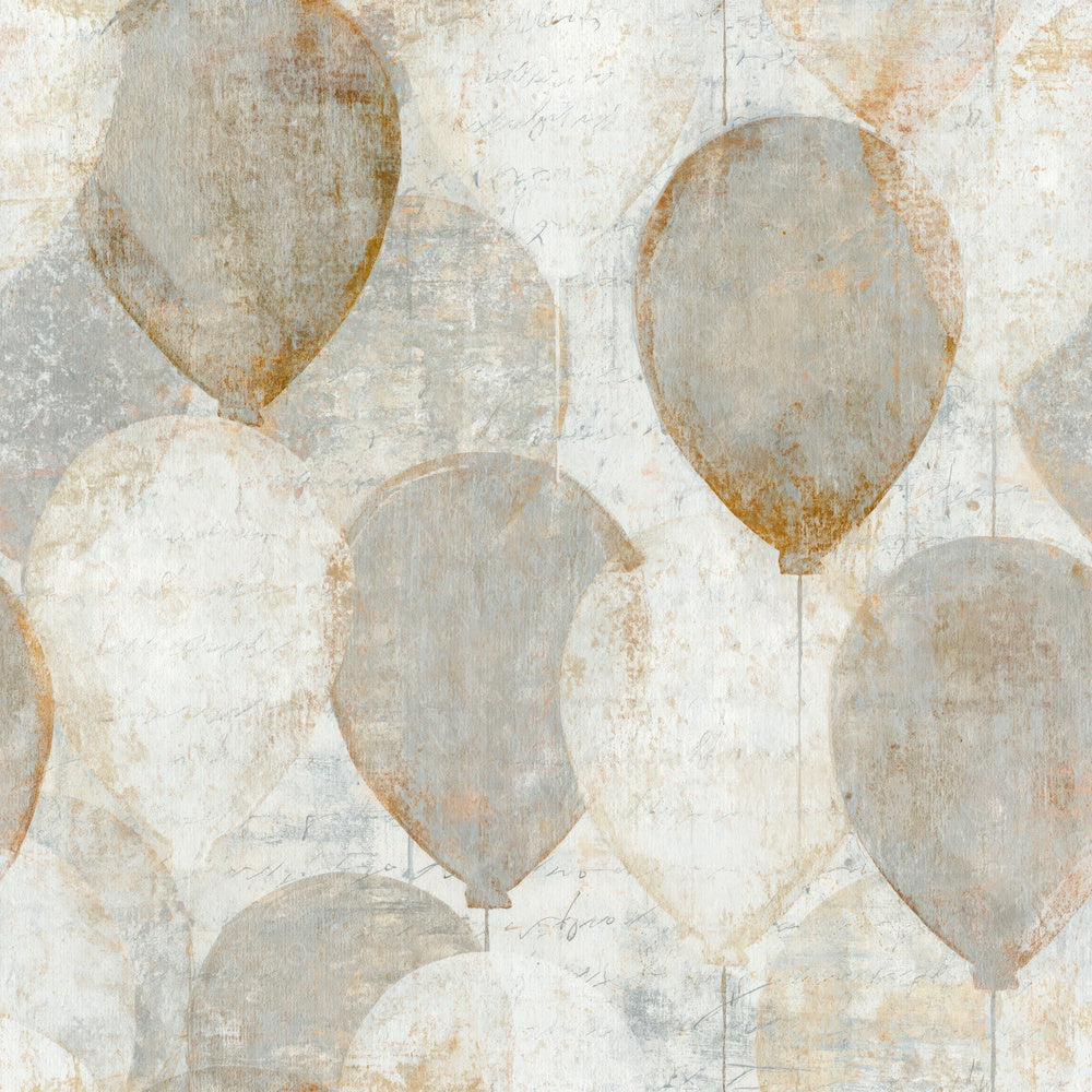 Monoprint Balloons Dove Grey Birch Digital Paper Pack (DDD015373)