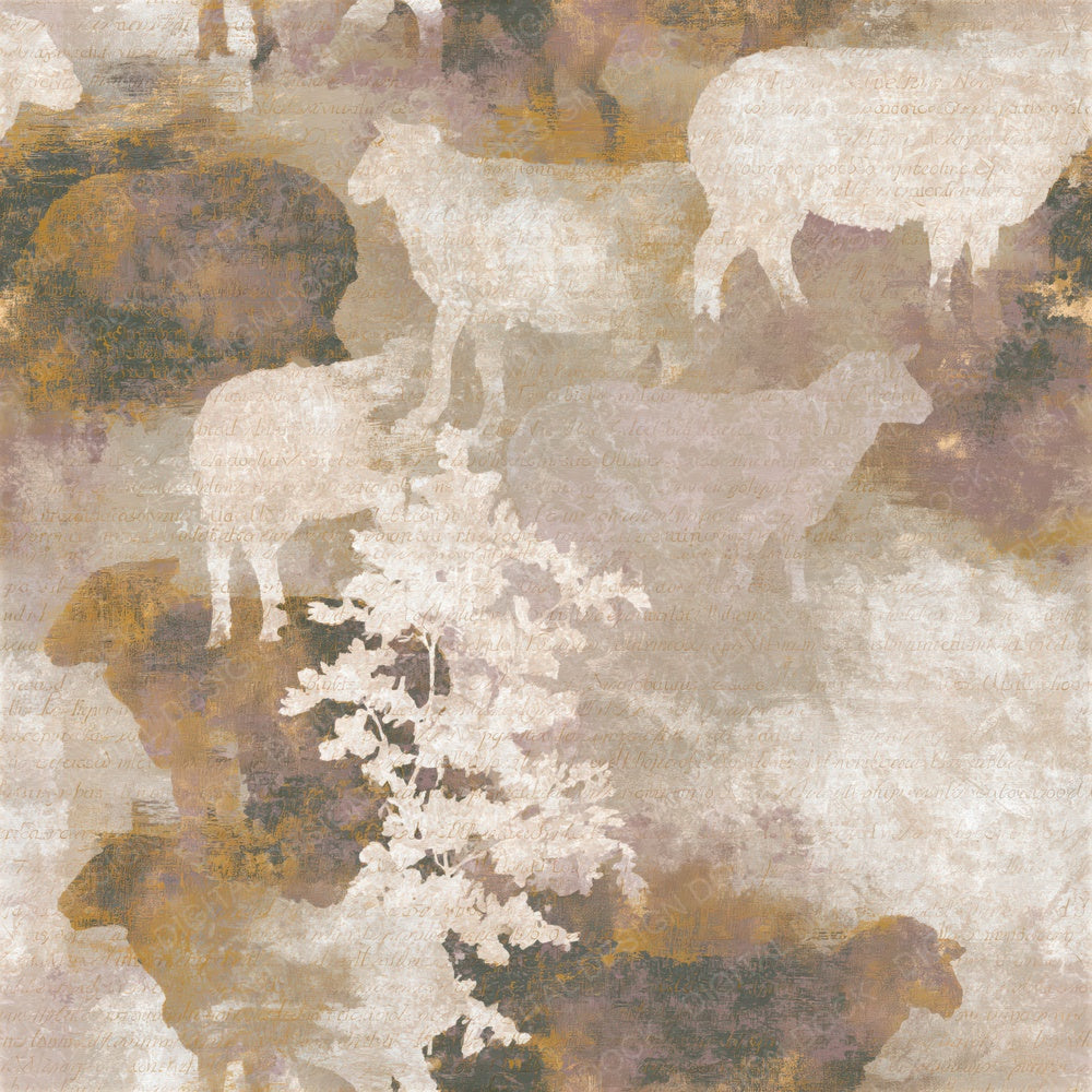 Infrared Sheep Bone Taupe Seamless Digital Paper Pack (DDD015453)