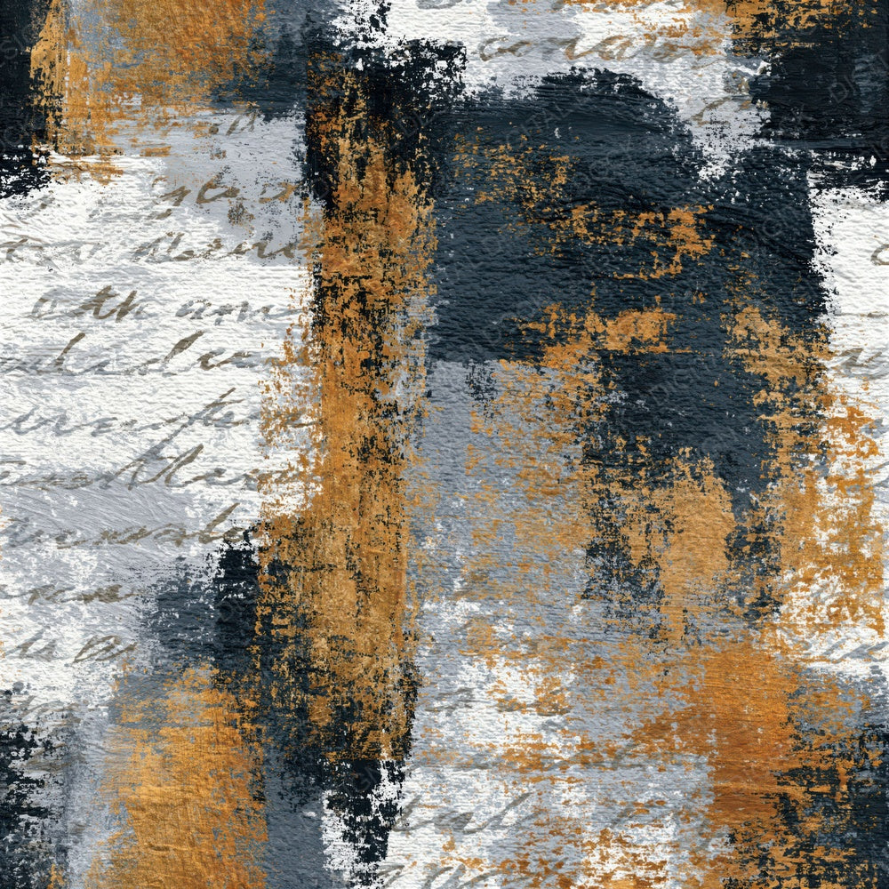 Woodcut Dove Grey Charcoal Abstract Seamless Digital Paper Pack (DDD015483)