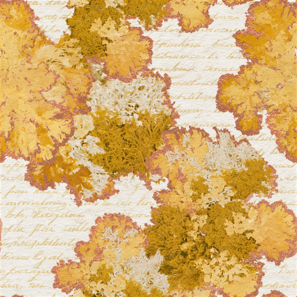 Blueprint Moss Honey Mustard Seamless Digital Paper Pack (DDD015508)