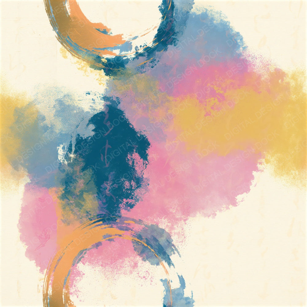 Minimal Sun Flares Gelato Seamless Digital Paper Pack (DDD015915)