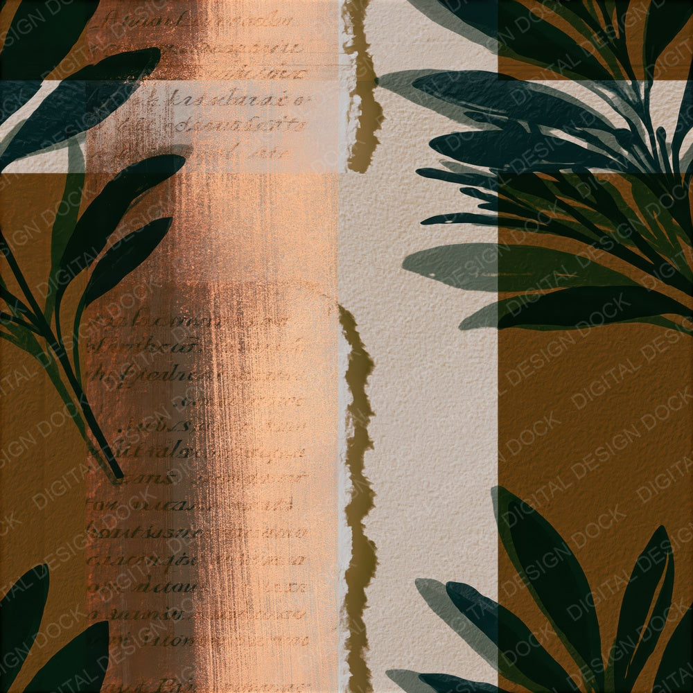 Minimal Tobacco Moss Tonal Seamless Digital Paper Pack (DDD016096)