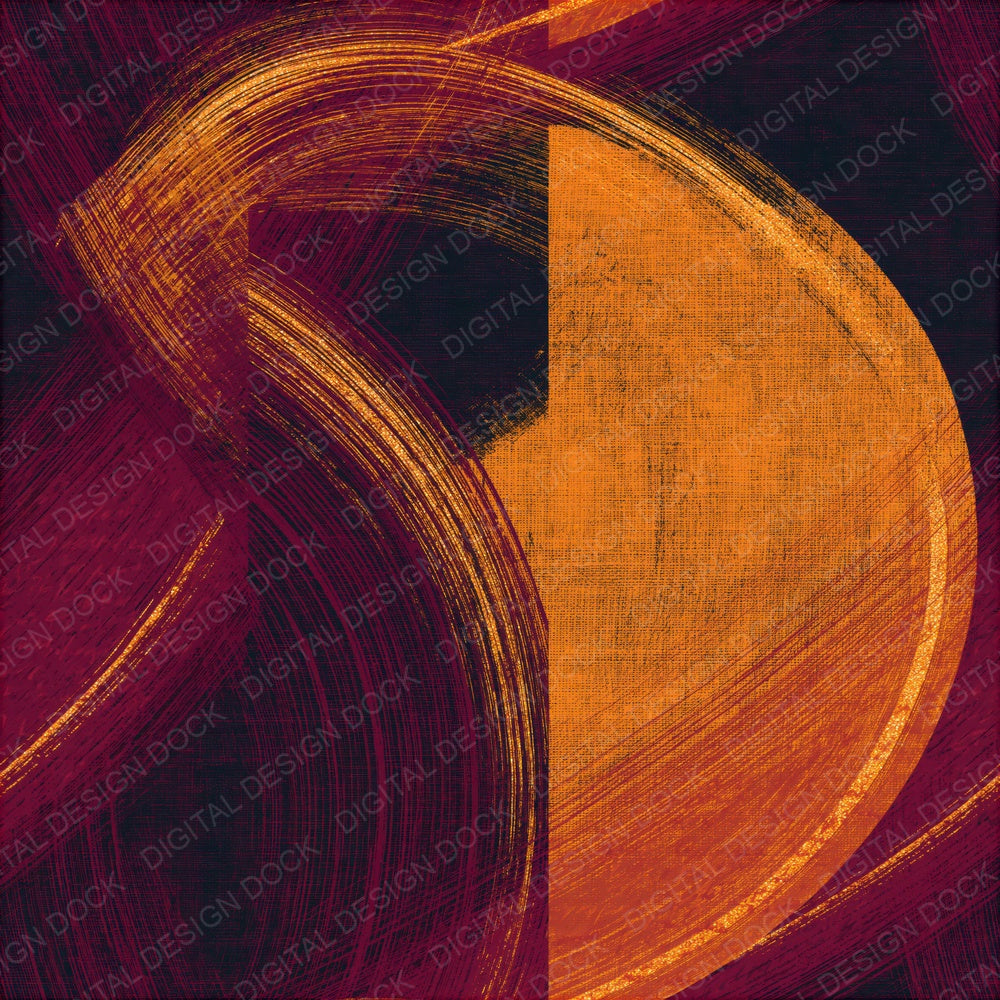 Scratchboard Pumpkin Mulled Wine Tonal Seamless Digital Paper Pack (DDD016118)