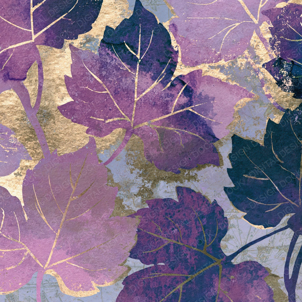 Watercolour Italian Dryads Amethyst Lavender Digital Paper Pack (DDD016142)