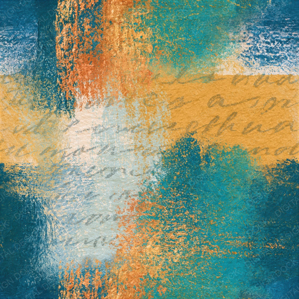 Lithograph Seafoam Turquoise Sand Tonal Seamless Digital Paper Pack (DDD016193)