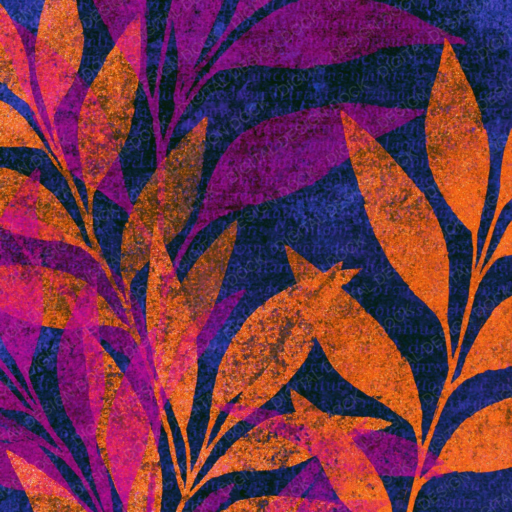 Risograph Goldenrod Magenta Purple Digital Paper Pack (DDD016278)