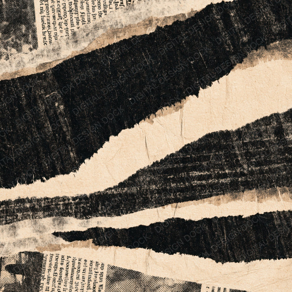 Newspaper Stacked Clipping Tobacco Digital Paper Pack (DDD016341)