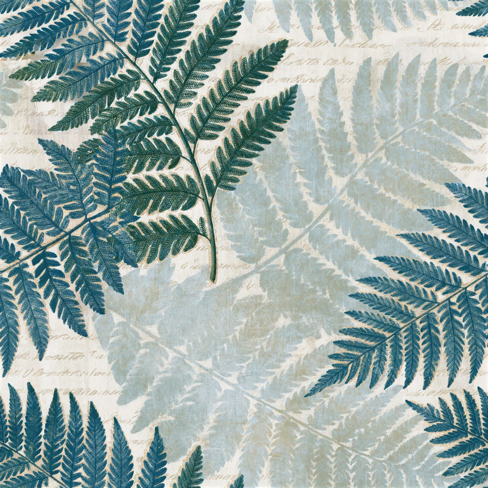 Scientific Fern Fronds Sea Glass Seamless Digital Paper Pack (DDD016479)