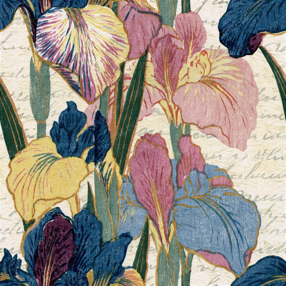 Moku Hanga Iris Shobu Gelato Seamless Digital Paper Pack (DDD016571)