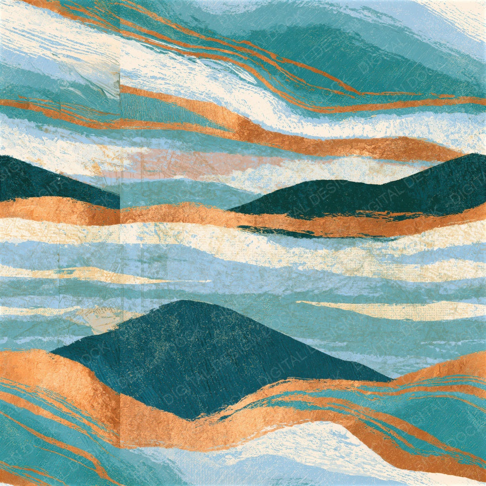 Woodcut Seafoam Foam White Tonal Seamless Digital Paper Pack (DDD016584)
