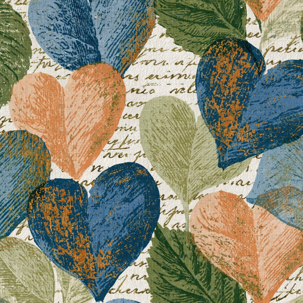 Edwardian Hearts Powder Blue Peach Pistachio Digital Paper Pack (DDD016647)
