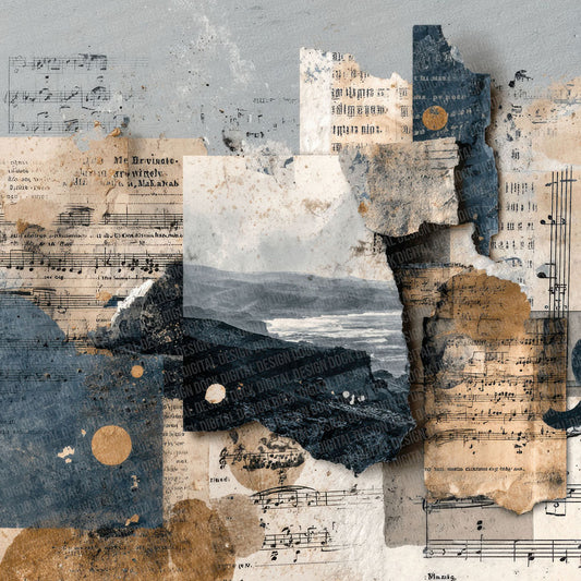 Classical Choir Moodboard Digital Paper Pack (DDD000006)