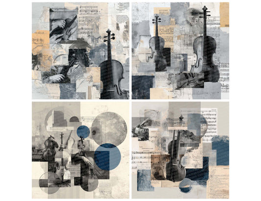 Classical Orchestra Moodboard Digital Paper Pack (DDD000007)