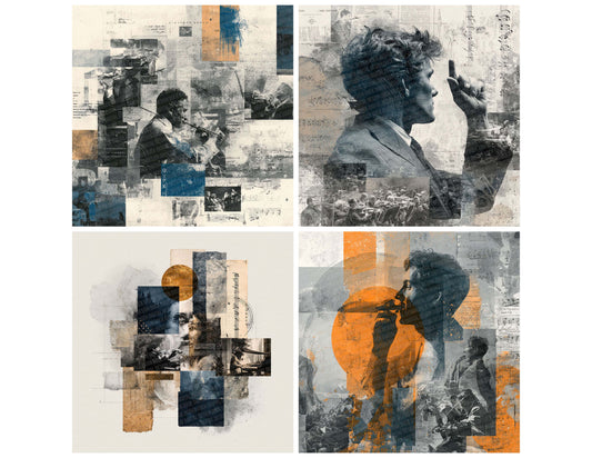 Film Score Moodboard Digital Paper Pack (DDD000009)