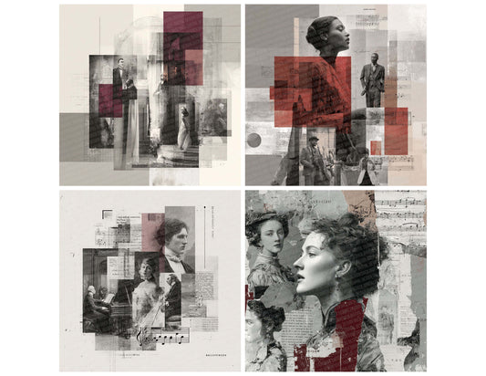 Opera Stage Moodboard Digital Paper Pack (DDD000014)