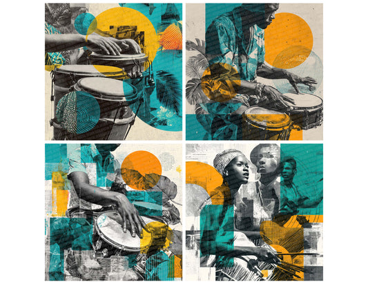 Samba Carnival Moodboard Digital Paper Pack (DDD000019)