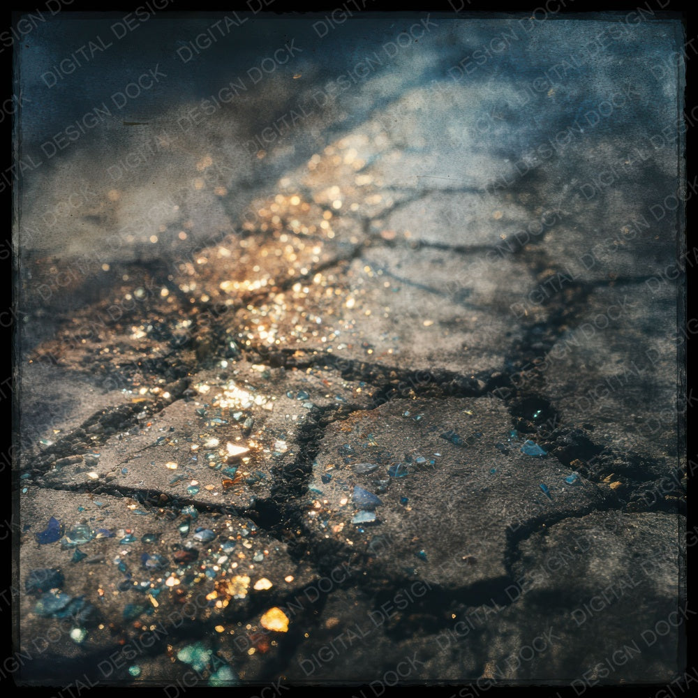 Asphalt Glass Tread Digital Paper Pack (DDD007609)