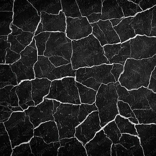 Black Crackle Paint Digital Paper Pack (DDD008709)