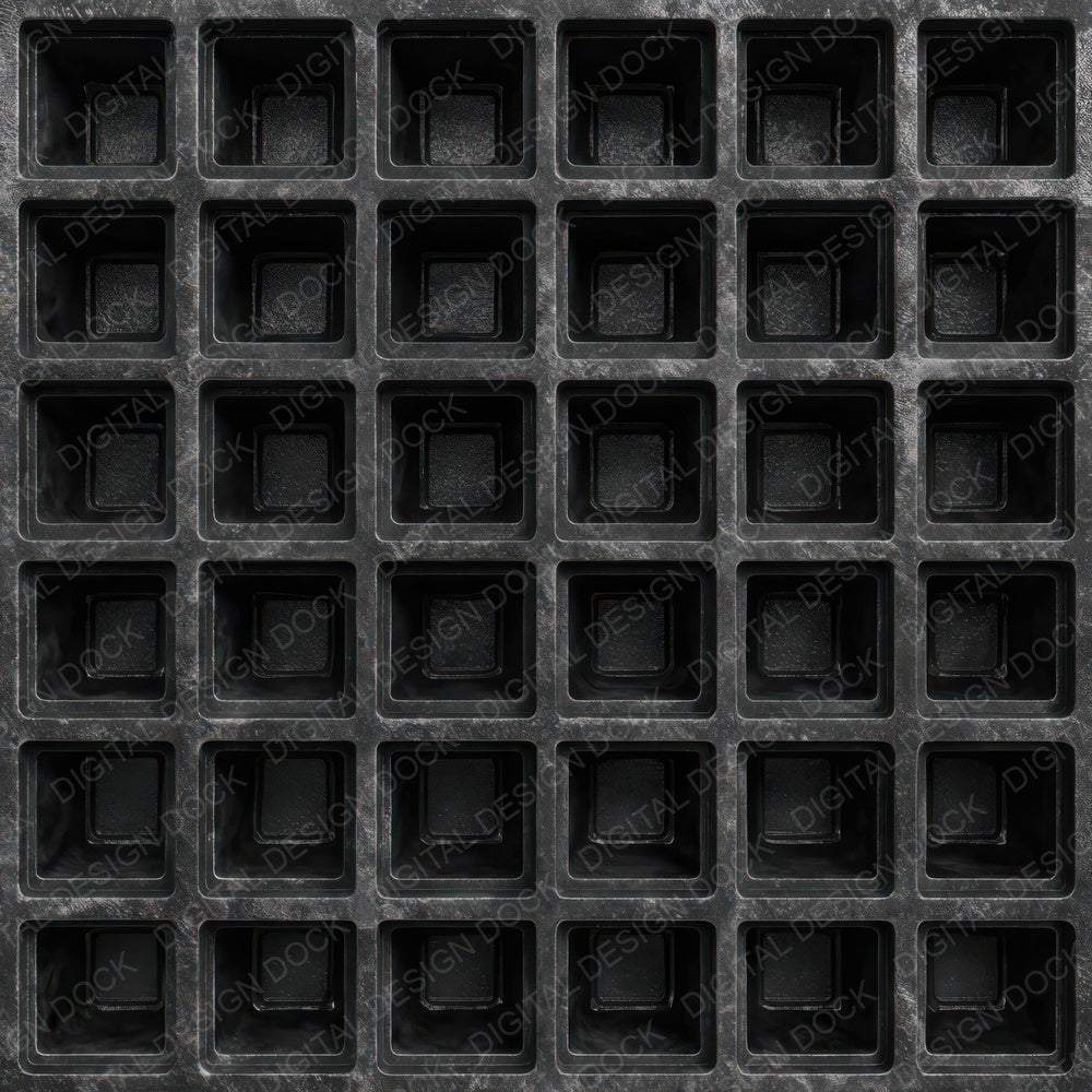 Black Plastic Grid Digital Paper Pack (DDD008168)