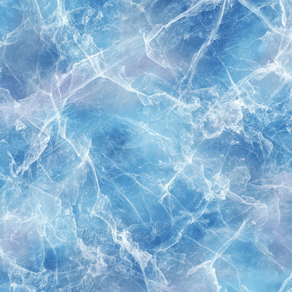 Blue Ice Crystals Digital Paper Pack (DDD008491)
