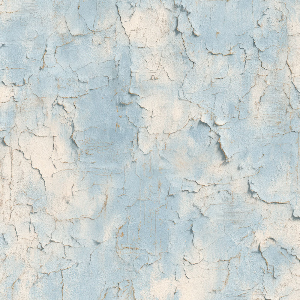 Blue Peeling Wallpaper Digital Paper Pack (DDD008153)