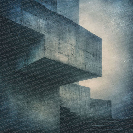 Brutalist Haze Concrete Digital Paper Pack (DDD000726)