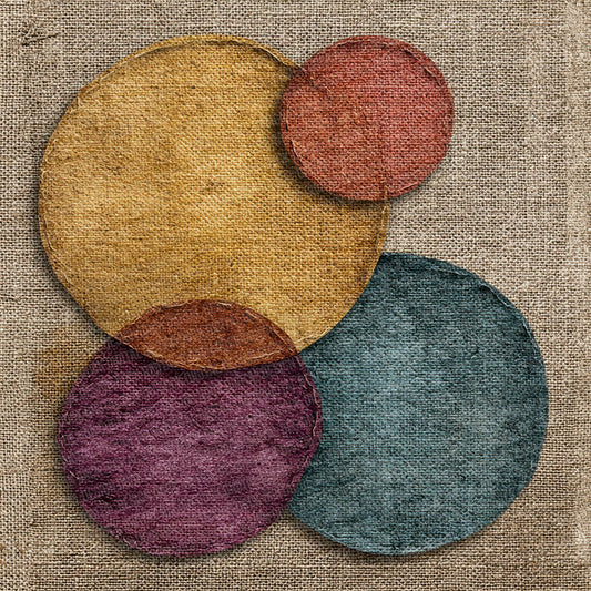Burlap Applique Patch Digital Paper Pack (DDD000740)