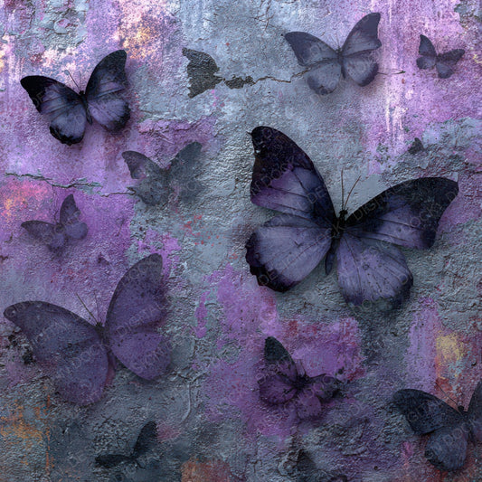 Butterfly Shadow Field Digital Paper Pack (DDD007970)