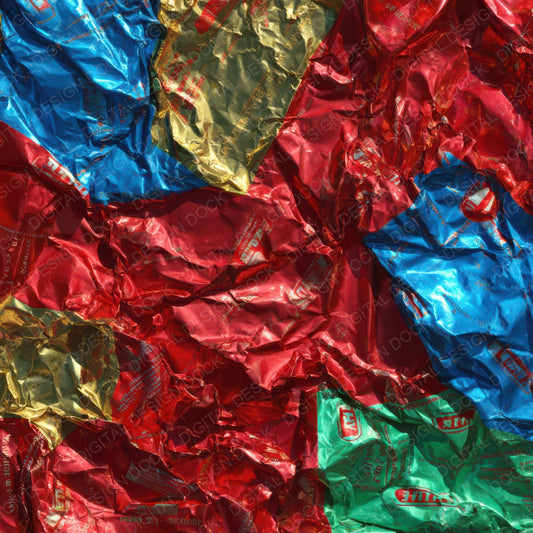 Candy Wrapper Collage Digital Paper Pack (DDD008309)