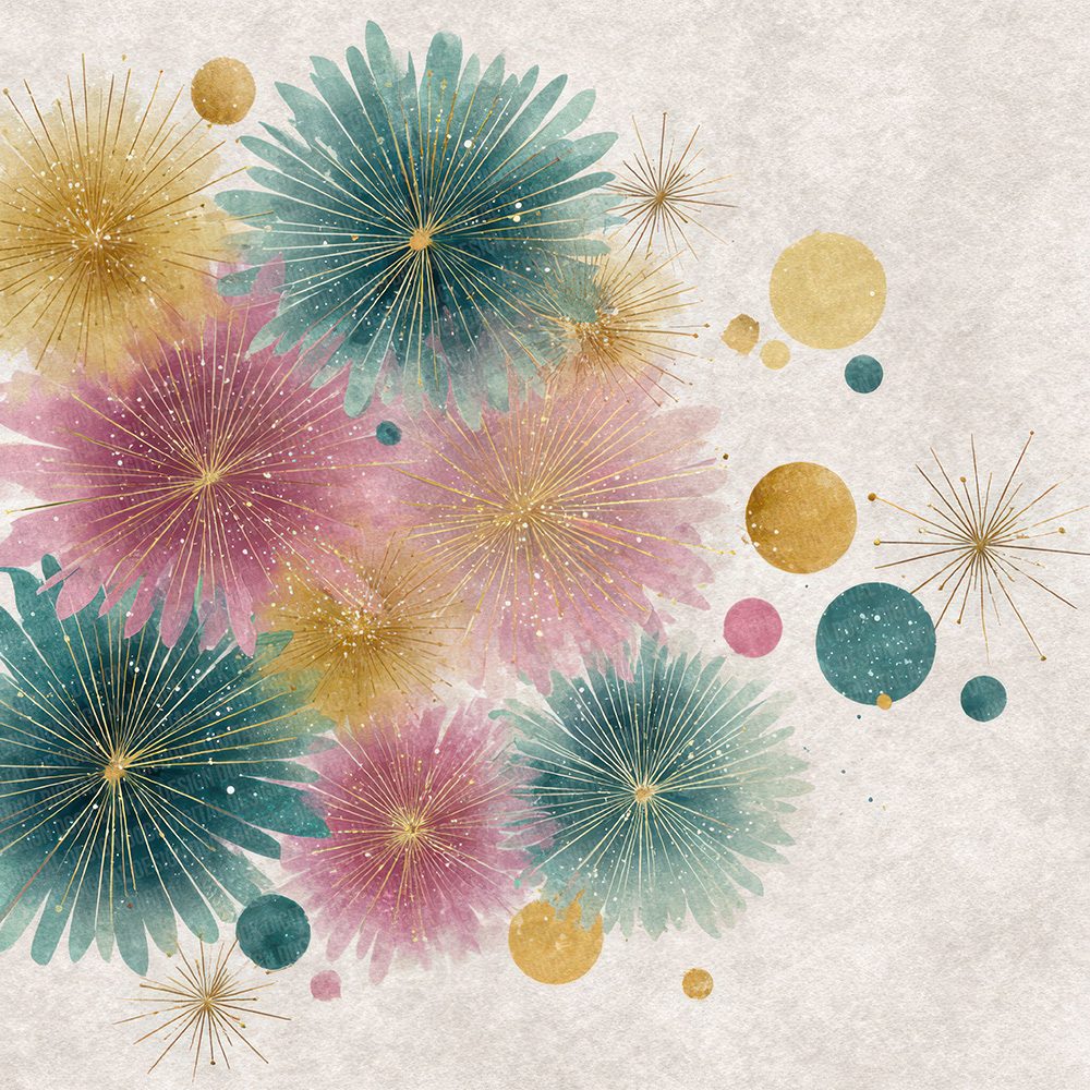 Christmas Atomic Starburst Digital Paper Pack (DDD000904)