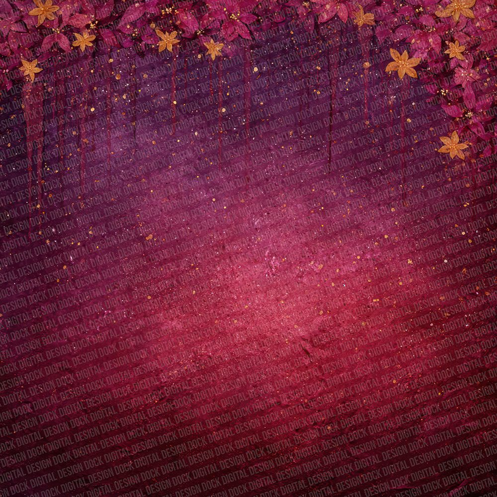 Christmas Poinsettia Glow Digital Paper Pack (DDD000918)