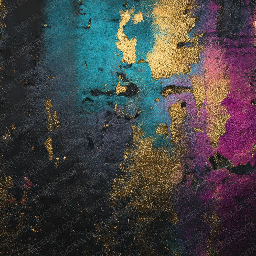 Colour Foil Grunge Digital Paper Pack (DDD008772)