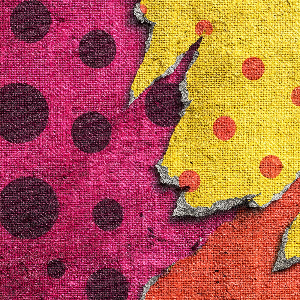 Comic Book Yellow Magenta Print Digital Paper Pack (DDD001213)