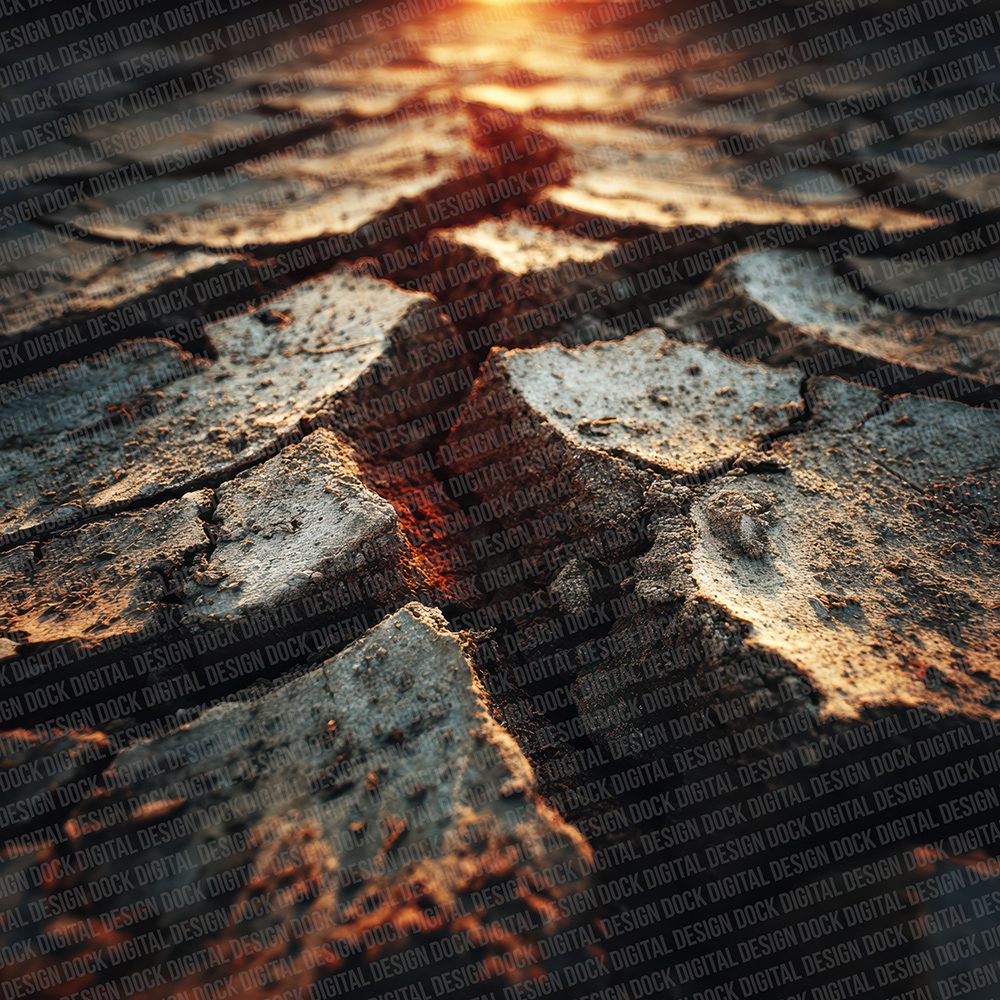 Cracked Earth Macro Digital Paper Pack (DDD001299)