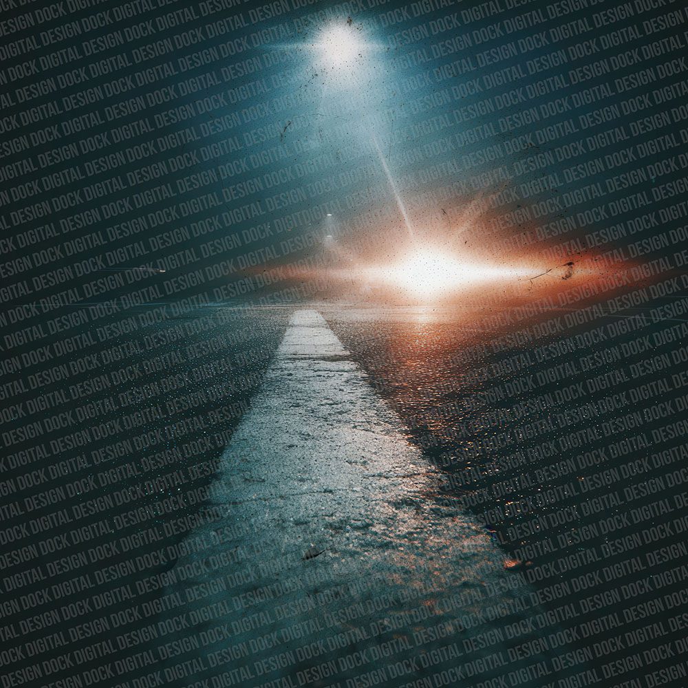 Crosswalk Light Streak Digital Paper Pack (DDD001347)