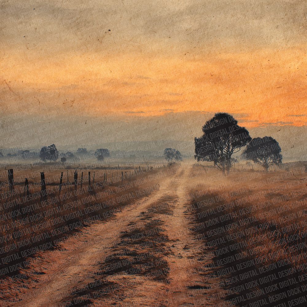 Dust Trail Sunset Fade Digital Paper Pack (DDD001522)