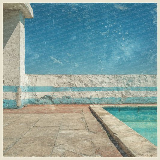 Empty Pool Fade Digital Paper Pack (DDD001596)