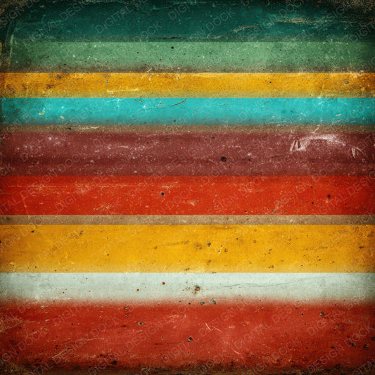Enamel Rainbow Metal Digital Paper Pack (DDD008631)