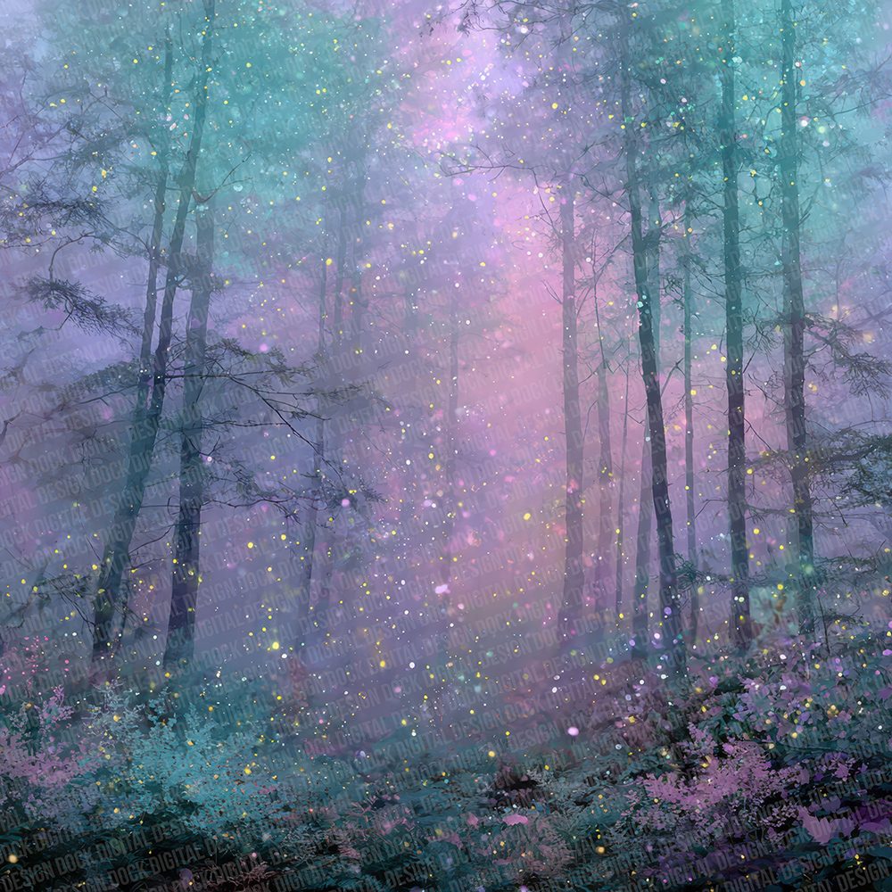 Firefly Forest Light Digital Paper Pack (DDD001713)