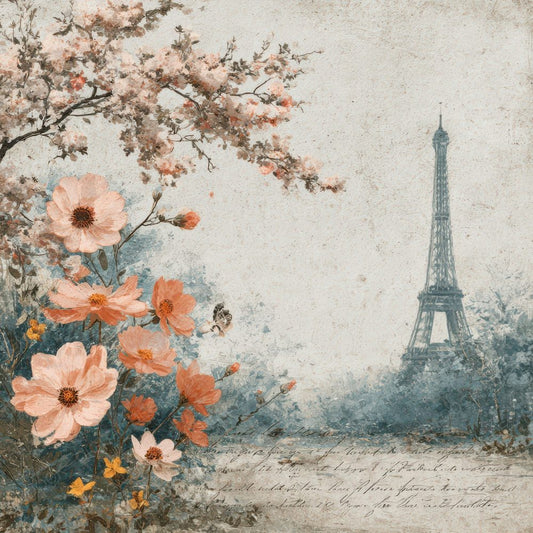 France Charm Paris Dream Digital Paper Pack (DDD007771)