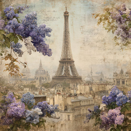 France Charm Paris Street Digital Paper Pack (DDD007774)