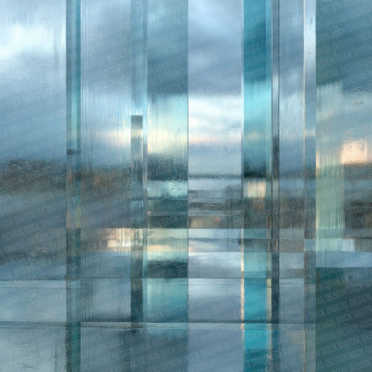 Glass Facade Distortion Digital Paper Pack (DDD001863)