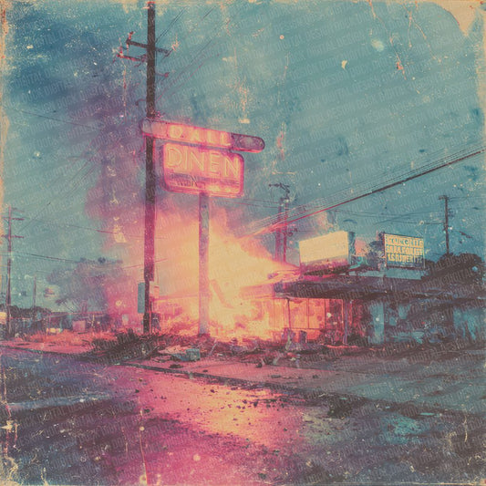 Glitch Diner Bleed Digital Paper Pack (DDD001870)