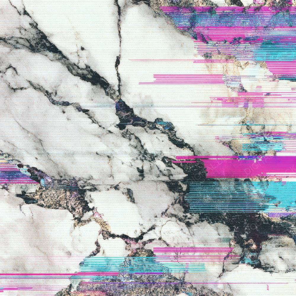 Glitch Marble Texture Digital Paper Pack (DDD008778)